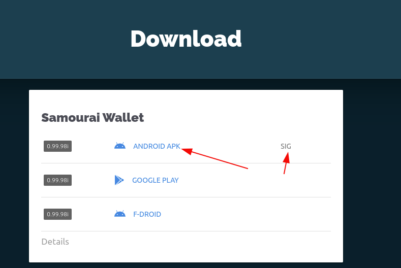Installing Samourai Wallet Offline